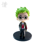 WEEBSTERINDIA |Twisted Wonderland | Trey Clover Action Figure | Height 9.5 cm PVC Multicolor | Assembly Required | (10 CM  Trey Clover )