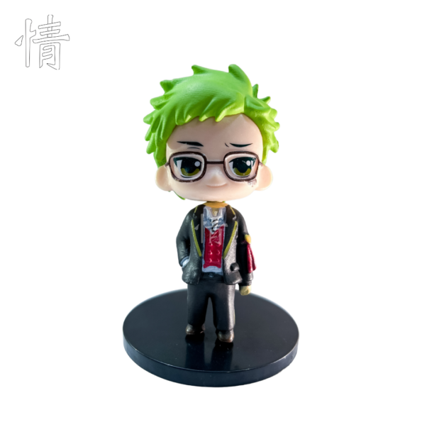 WEEBSTERINDIA |Twisted Wonderland | Trey Clover Action Figure | Height 9.5 cm PVC Multicolor | Assembly Required | (10 CM Trey Clover )