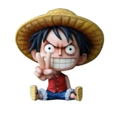 Monkey D Luffy Sitting Figurine | WEEBSTER | One Piece