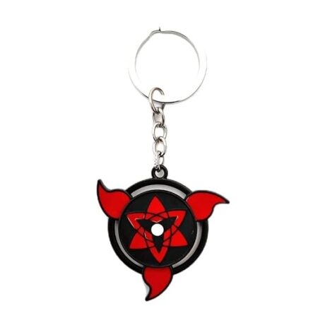 Sasuke Mangekyou Sharingan Revolving Keyring