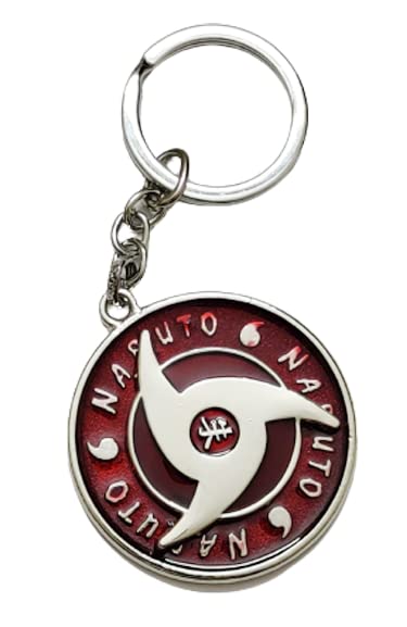Itachi Uchiha Mangekyou Sharingan Revolving Keychain