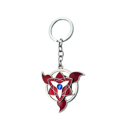 Sasuke Mangekyou Sharingan Revolving V3 Keyring