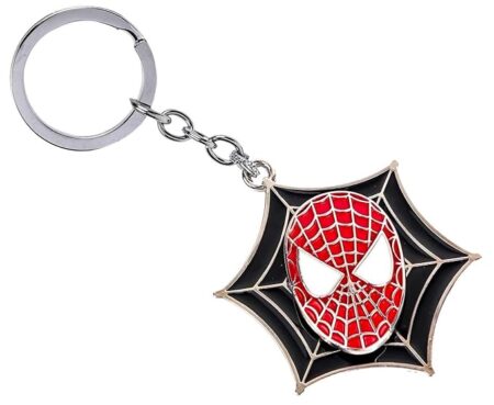 Spider Man Revolving Keychain