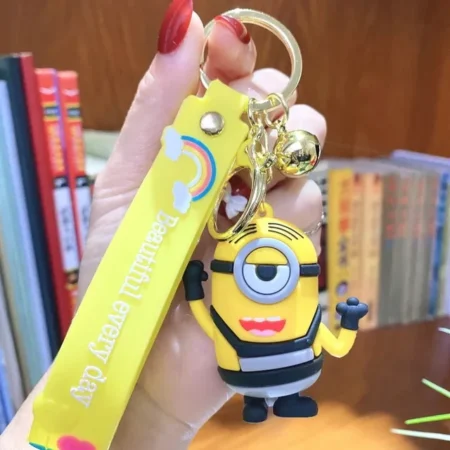 Minion Stuart (Grey) Keyring