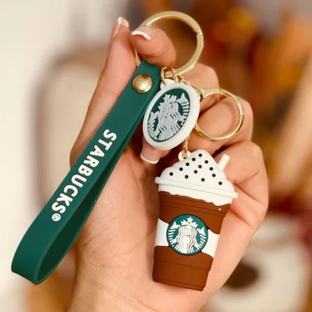 Starbuck Chocolate Coffee Keyring