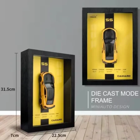 Camaro SS 3D Die-Cast Model Frame – For the Bold and the Driven