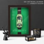 🟢 Lamborghini Aventador LP 780-4 3D Die-Cast Model Frame – Power Meets Prestige