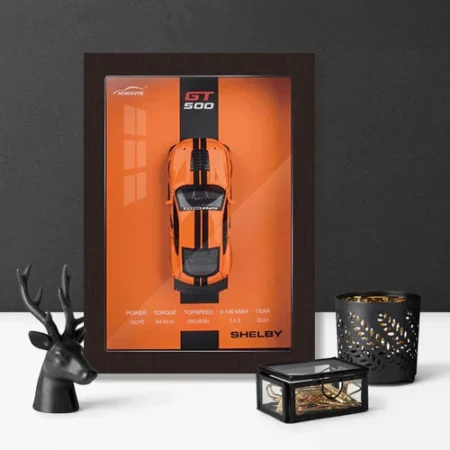 Shelby GT500 3D Car Wall Frame – A Tribute to Pure Muscle Power